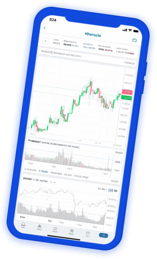 Defne Yatıreç kripto alım satım uygulamasının gerçek zamanlı portföy dashboard'u